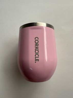 Corkcicle Pink Insulated Stemless Tumbler